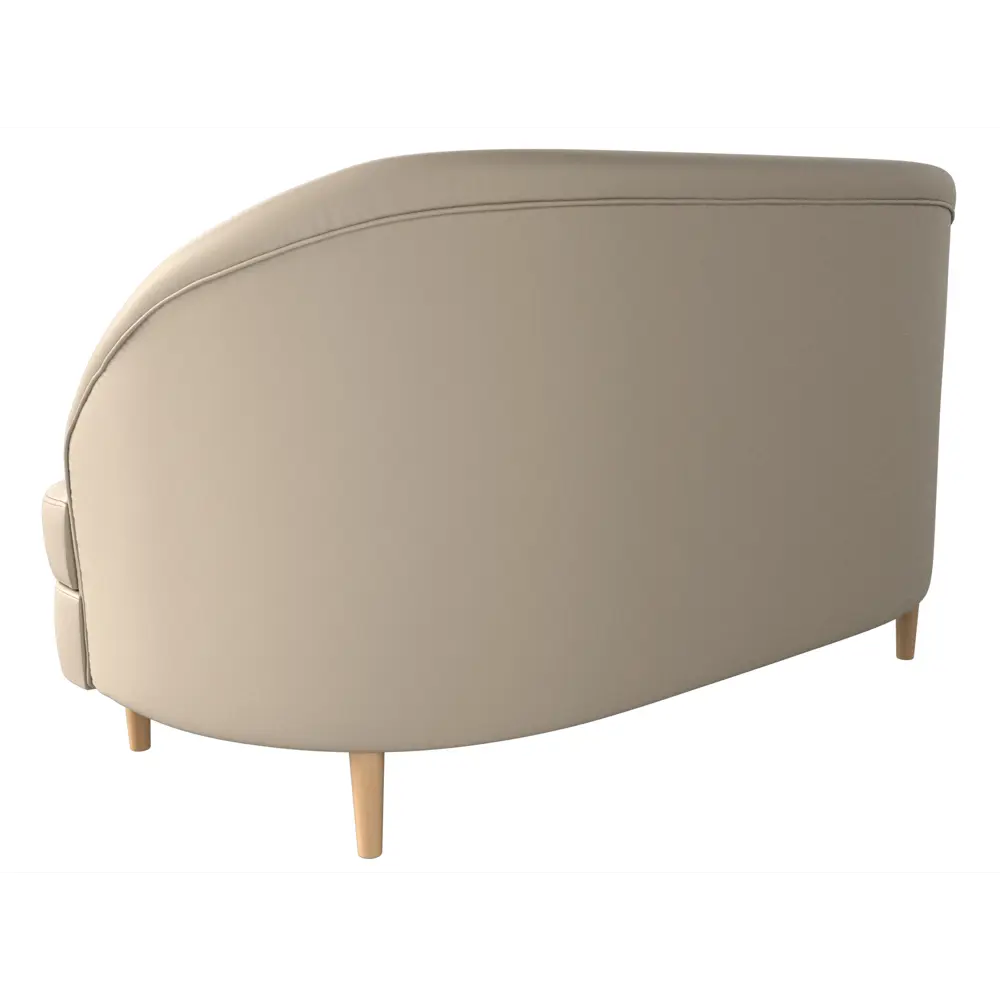 Фото 6 Кушетка Лига Диванов Атико 109914 146x83x67 см экокожа цвет бежевый/коричневый Фото 6 Кушетка Лига Диванов Атико 109914 146x83x67 см экокожа цвет бежевый/коричневый