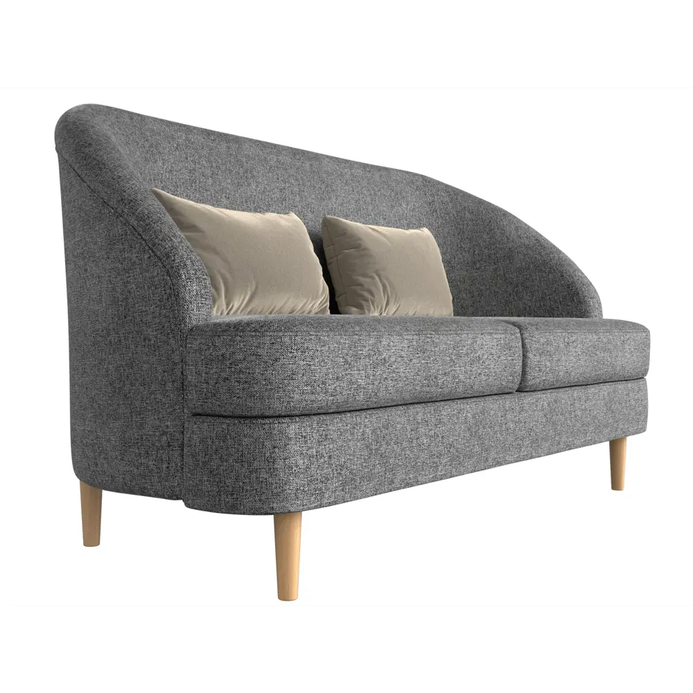 Фото 3 Диван-кушетка Лига Диванов Атико 146x83x67 см рогожка цвет серый/бежевый Фото 3 Диван-кушетка Лига Диванов Атико 146x83x67 см рогожка цвет серый/бежевый