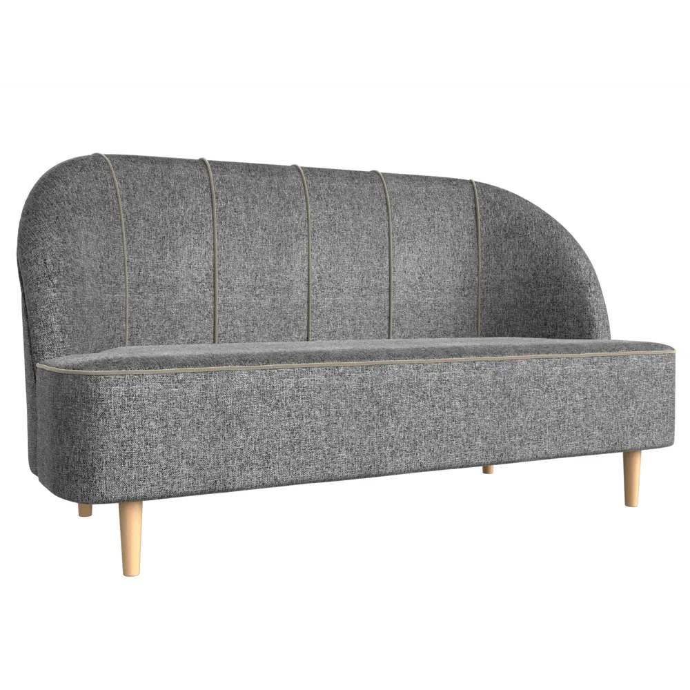 Фото Диван-кушетка Лига Диванов Фелини 145x82x66 см рогожка цвет серый Фото Диван-кушетка Лига Диванов Фелини 145x82x66 см рогожка цвет серый