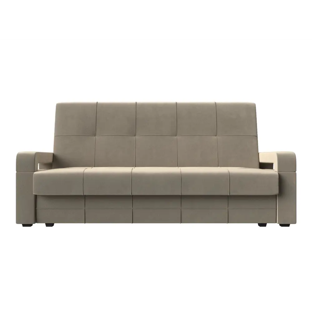 Фото 2 Диван Лига Диванов Гермес 219x99x100 см микровельвет цвет бежевый Фото 2 Диван Лига Диванов Гермес 219x99x100 см микровельвет цвет бежевый