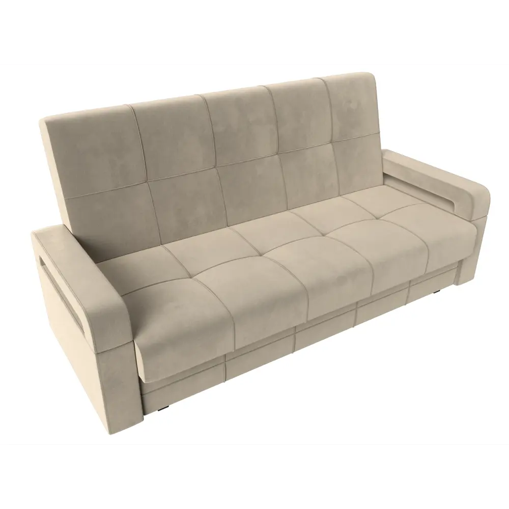 Фото 5 Диван Лига Диванов Гермес 219x99x100 см микровельвет цвет бежевый Фото 5 Диван Лига Диванов Гермес 219x99x100 см микровельвет цвет бежевый