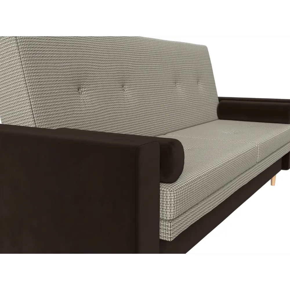 Фото 4 Диван Лига диванов Белфаст 225x95x90 см рогожка цвет коричневый корфу 02 Фото 4 Диван Лига диванов Белфаст 225x95x90 см рогожка цвет коричневый корфу 02