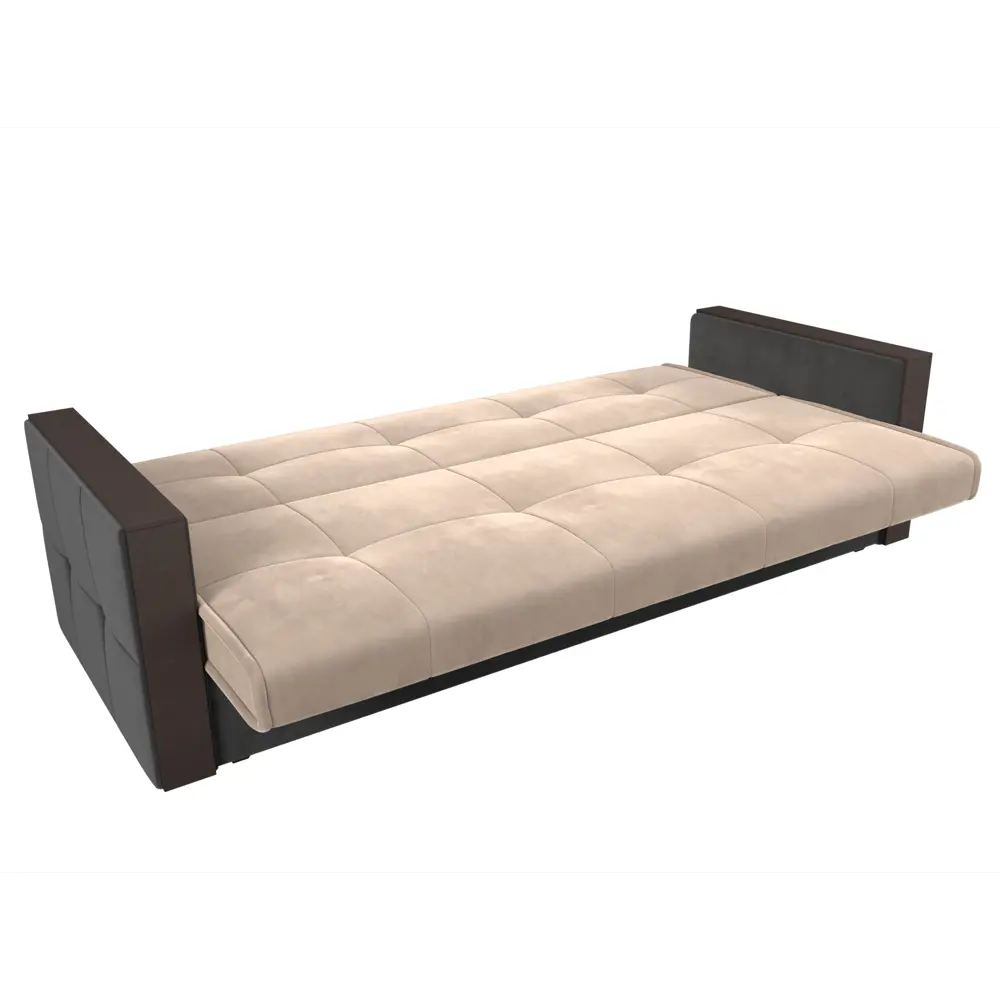 Фото 6 Диван Лига диванов Валенсия 210x90x85 см велюр цвет серый/бежевый Фото 6 Диван Лига диванов Валенсия 210x90x85 см велюр цвет серый/бежевый