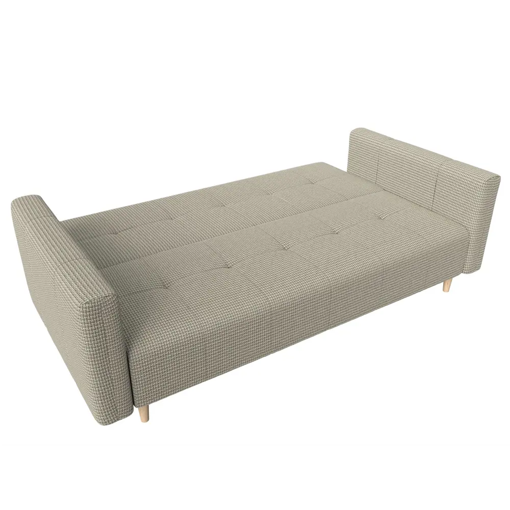 Фото 2 Диван Лига диванов Вест 214x97x92 см рогожка цвет бежевый кофру 02 Фото 2 Диван Лига диванов Вест 214x97x92 см рогожка цвет бежевый кофру 02