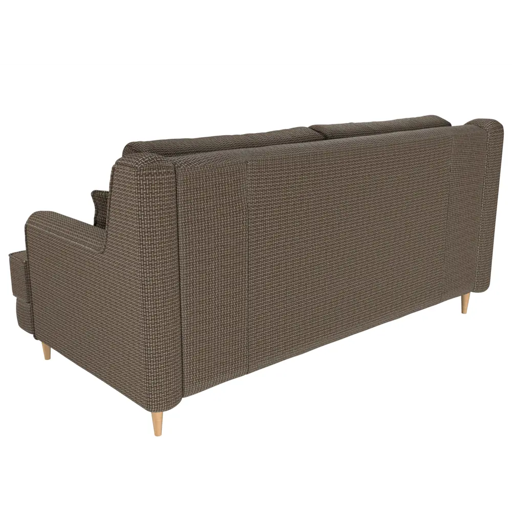 Фото 6 Диван Лига диванов Джерси 218x95x102 см рогожка цвет коричневый кофру 03 Фото 6 Диван Лига диванов Джерси 218x95x102 см рогожка цвет коричневый кофру 03