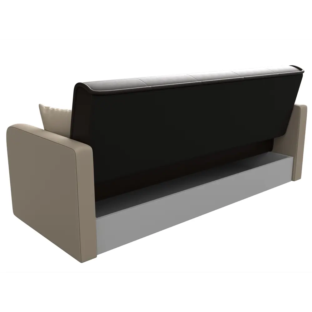 Фото 7 Диван-книжка Лига диванов Надежда 201x90x85 см экокожа цвет коричневый/бежевый Фото 7 Диван-книжка Лига диванов Надежда 201x90x85 см экокожа цвет коричневый/бежевый