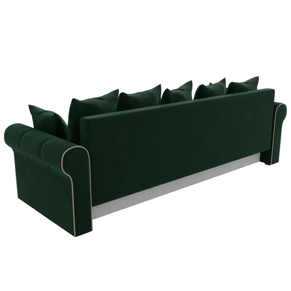 Фото 8 Диван Лига диванов Рейн 226x91x78 см велюр цвет зеленый Фото 8 Диван Лига диванов Рейн 226x91x78 см велюр цвет зеленый