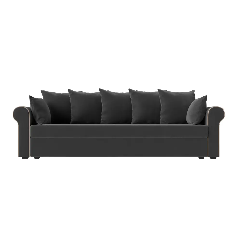 Фото 2 Диван Лига диванов Рейн 226x91x78 см велюр цвет серый Фото 2 Диван Лига диванов Рейн 226x91x78 см велюр цвет серый