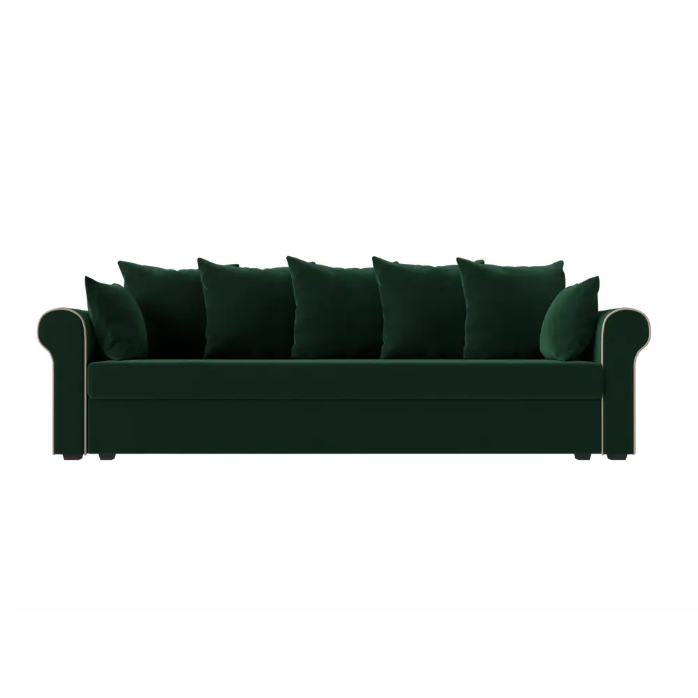 Фото 2 Диван Лига диванов Рейн 226x91x78 см велюр цвет зеленый Фото 2 Диван Лига диванов Рейн 226x91x78 см велюр цвет зеленый