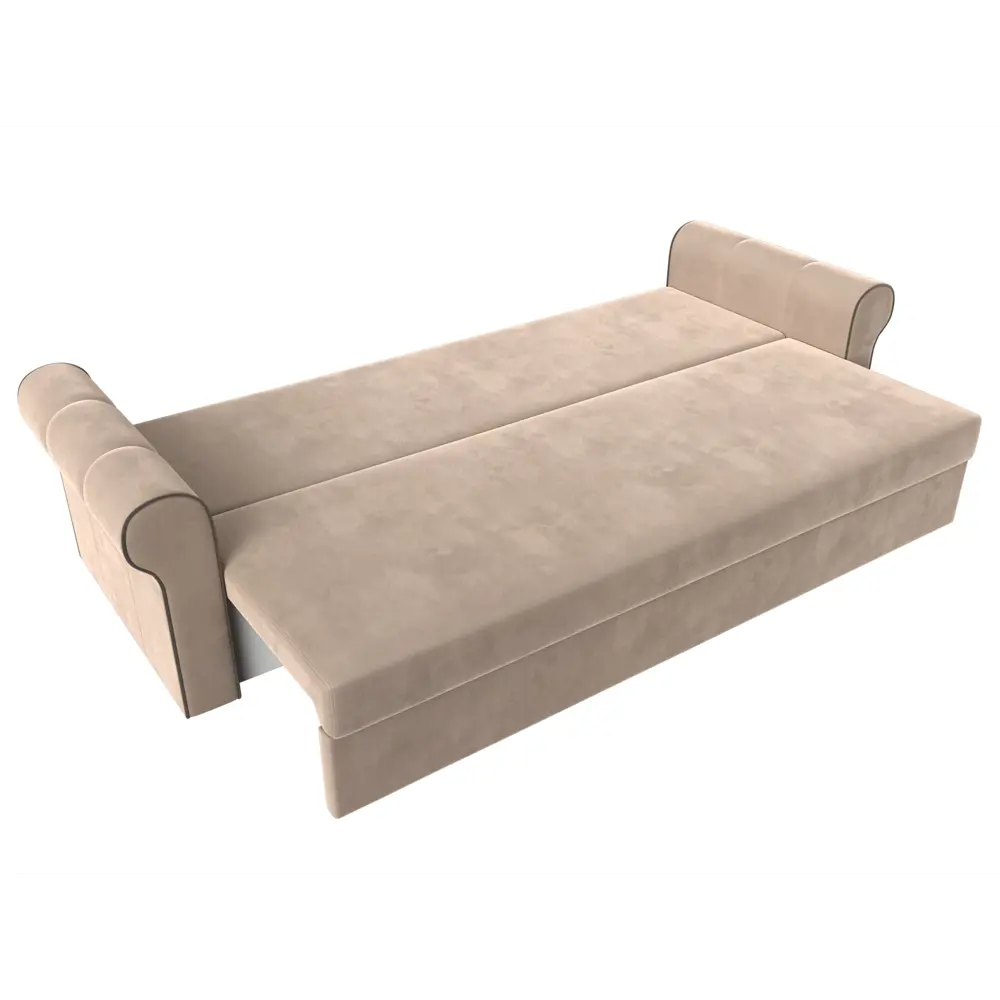 Фото 7 Диван Лига диванов Рейн 226x91x78 см велюр цвет бежевый Фото 7 Диван Лига диванов Рейн 226x91x78 см велюр цвет бежевый