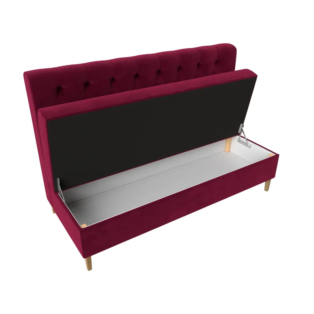 Фото 6 Диван Лига Диванов Бремен 113710 153x103x74 см микровельвет цвет бордовый Фото 6 Диван Лига Диванов Бремен 113710 153x103x74 см микровельвет цвет бордовый