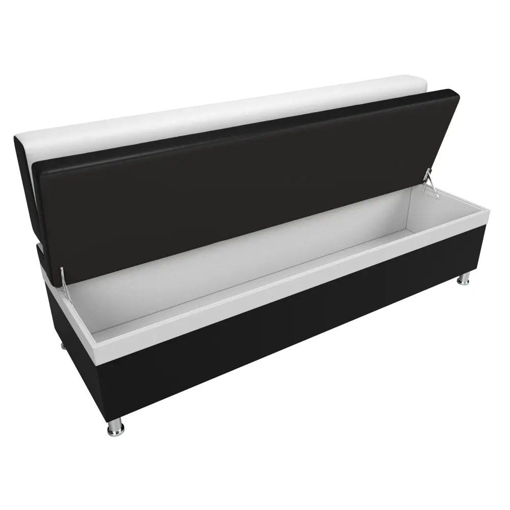 Фото 6 Диван Лига Диванов Стайл 100872 170x89x57 см экокожа цвет черный/белый Фото 6 Диван Лига Диванов Стайл 100872 170x89x57 см экокожа цвет черный/белый