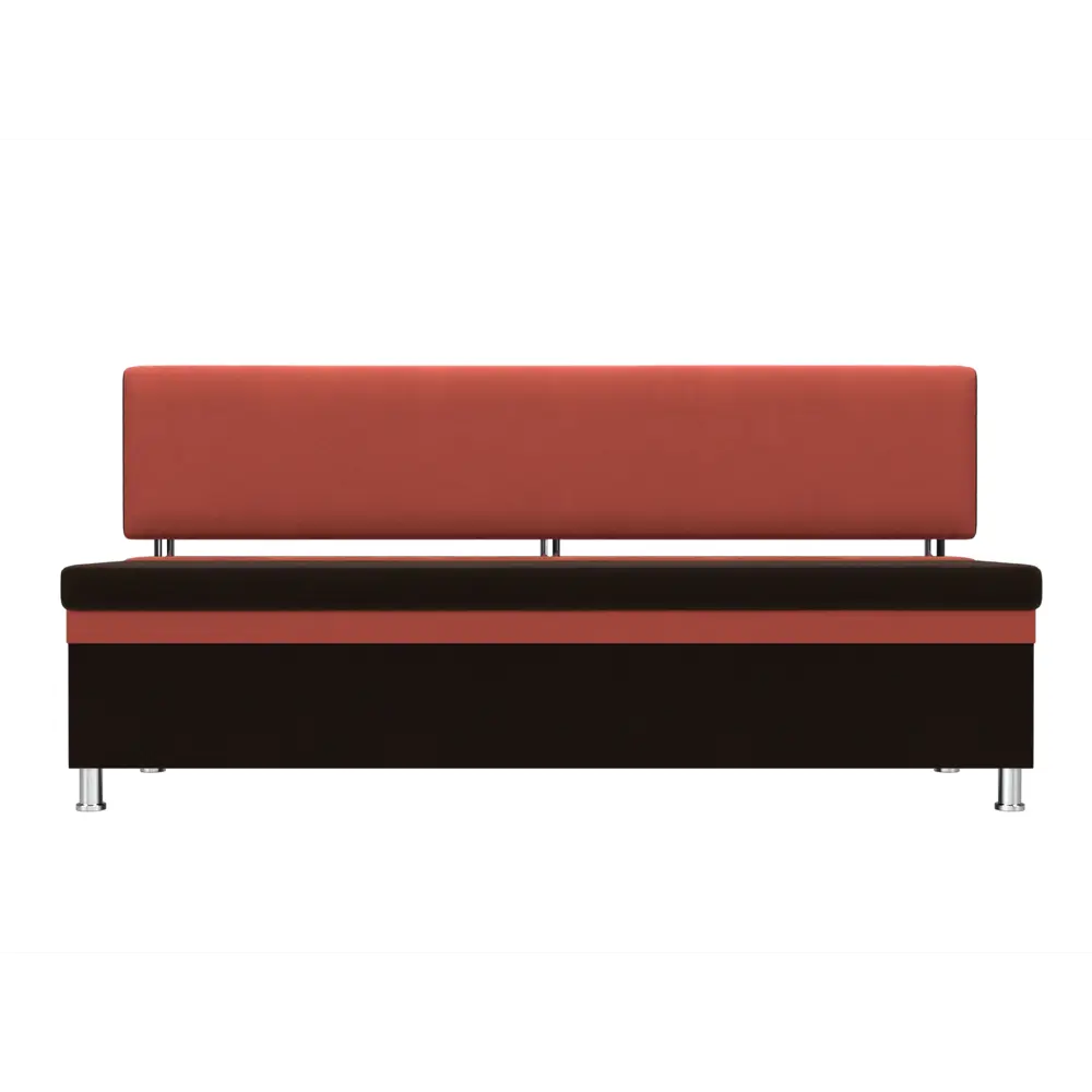 Фото Кухонный диван Лига Диванов Стайл 111635 170x89x57 см микровельвет цвет коричневый/коралловый Фото Кухонный диван Лига Диванов Стайл 111635 170x89x57 см микровельвет цвет коричневый/коралловый