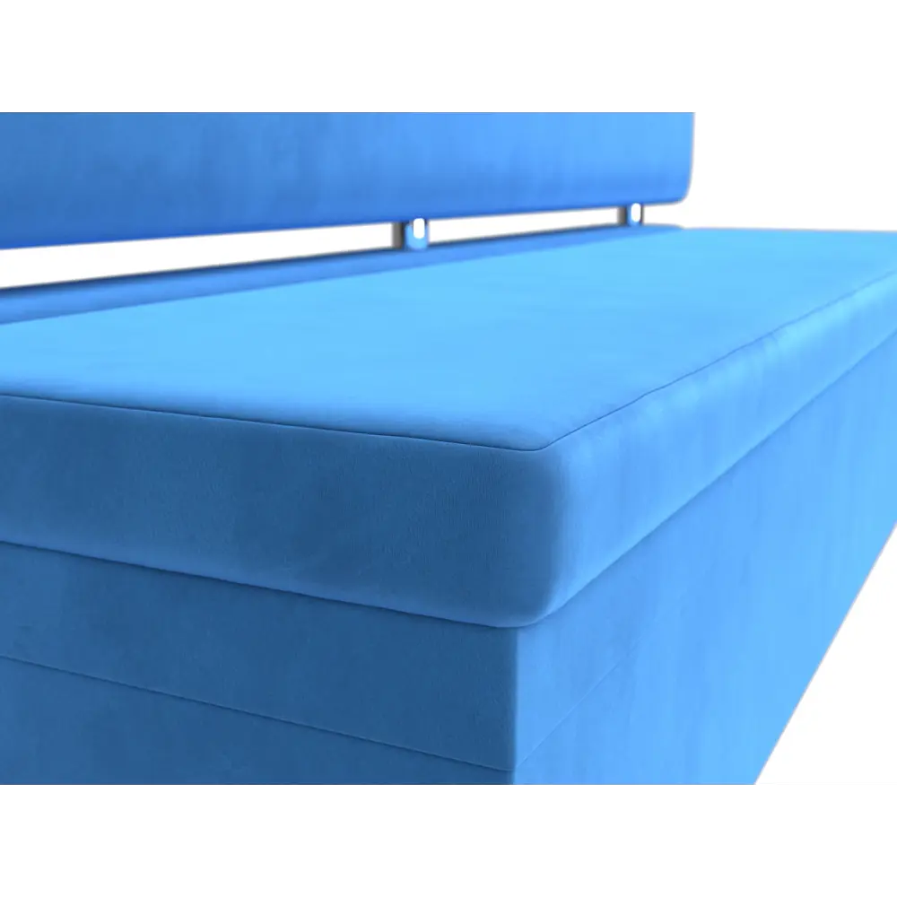 Фото 4 Кухонный диван Лига Диванов Стайл 111645 170x89x57 см велюр цвет голубой Фото 4 Кухонный диван Лига Диванов Стайл 111645 170x89x57 см велюр цвет голубой