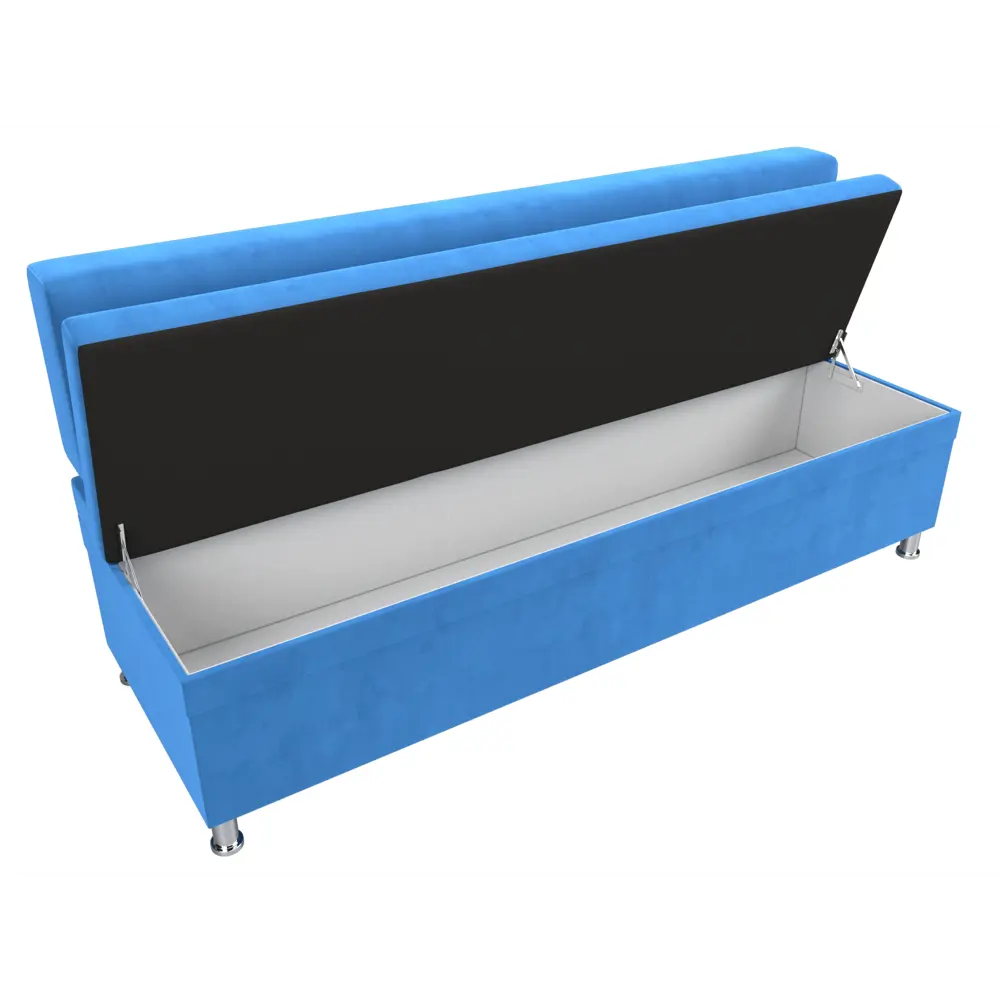 Фото 6 Кухонный диван Лига Диванов Стайл 111645 170x89x57 см велюр цвет голубой Фото 6 Кухонный диван Лига Диванов Стайл 111645 170x89x57 см велюр цвет голубой