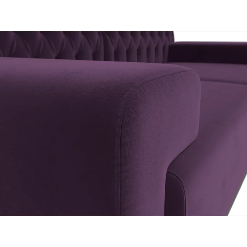 Фото 4 Диван Лига диванов Мюнхен 109126 206x84x78 см велюр цвет фиолетовый Фото 4 Диван Лига диванов Мюнхен 109126 206x84x78 см велюр цвет фиолетовый