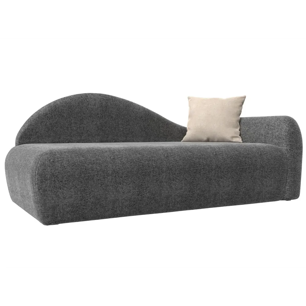 Фото Диван Лига Диванов 022 118982 213x90x82 см рогожка цвет серый/бежевый Фото Диван Лига Диванов 022 118982 213x90x82 см рогожка цвет серый/бежевый