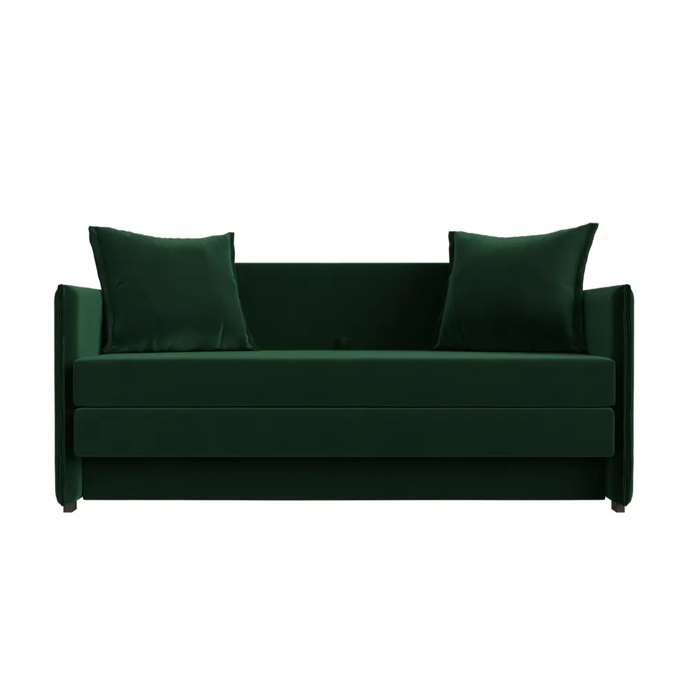 Фото 2 Диван Лига Диванов 011 117447 152x78x90 см велюр цвет зеленый