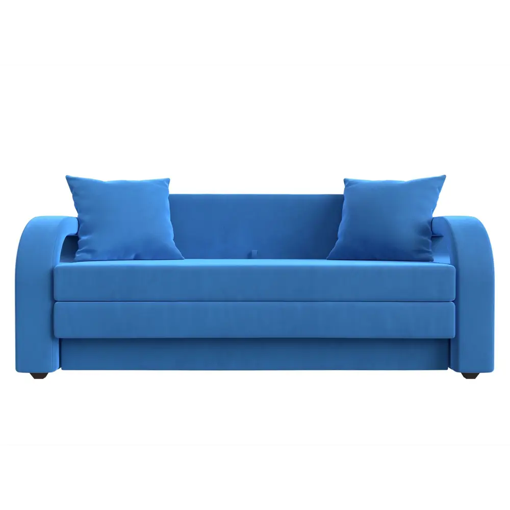 Фото 2 Диван Лига Диванов 014 117420 164x78x90 см велюр цвет голубой Фото 2 Диван Лига Диванов 014 117420 164x78x90 см велюр цвет голубой