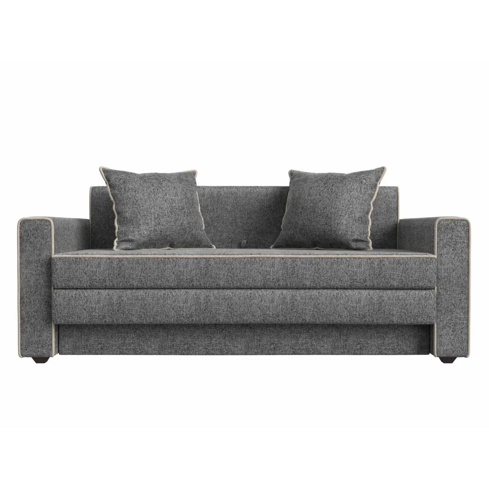 Фото 2 Диван Лига Диванов 117581 158x78x90 см рогожка цвет серый/бежевый Фото 2 Диван Лига Диванов 117581 158x78x90 см рогожка цвет серый/бежевый