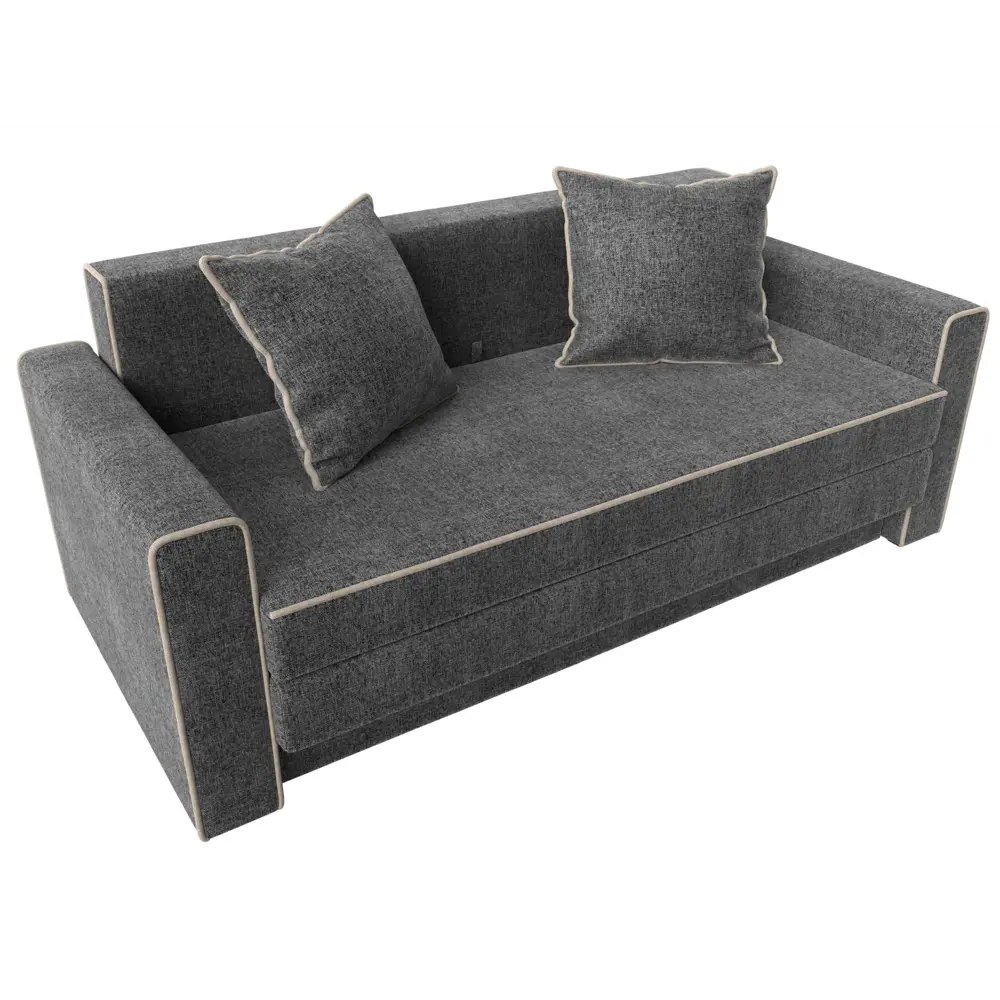 Фото 5 Диван Лига Диванов 117581 158x78x90 см рогожка цвет серый/бежевый Фото 5 Диван Лига Диванов 117581 158x78x90 см рогожка цвет серый/бежевый