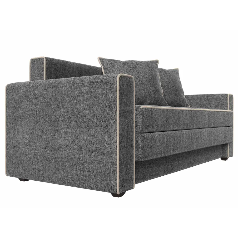 Фото 3 Диван Лига Диванов 117581 158x78x90 см рогожка цвет серый/бежевый Фото 3 Диван Лига Диванов 117581 158x78x90 см рогожка цвет серый/бежевый