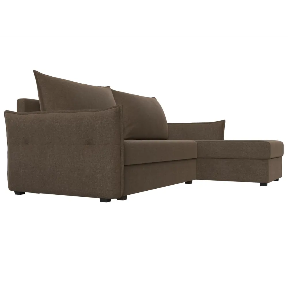 Фото 3 Диван Лига Диванов 118446 226x85x140 см рогожка цвет коричневый Фото 3 Диван Лига Диванов 118446 226x85x140 см рогожка цвет коричневый