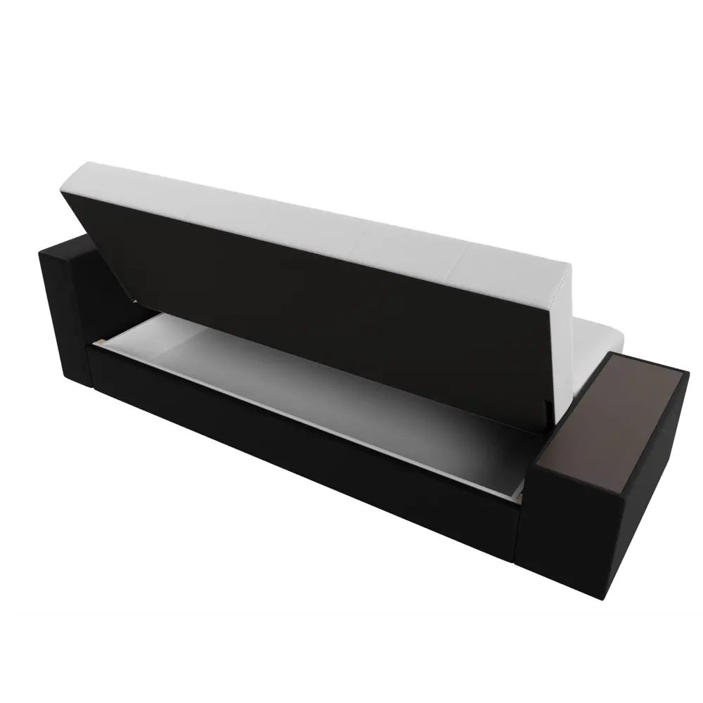 Фото 7 Диван Лига Диванов 020 118540 223x90x83 см искусственная кожа цвет белый/черный Фото 7 Диван Лига Диванов 020 118540 223x90x83 см искусственная кожа цвет белый/черный