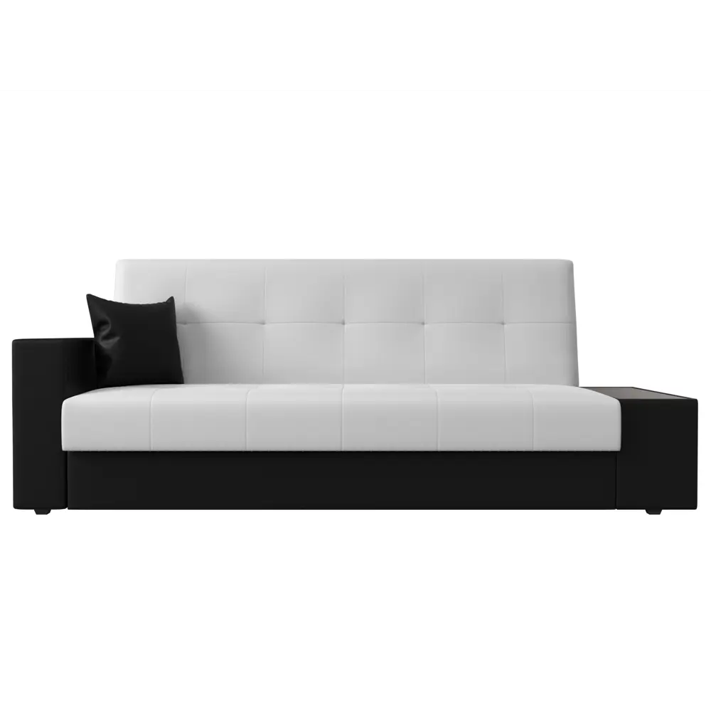 Фото 2 Диван Лига Диванов 020 118540 223x90x83 см искусственная кожа цвет белый/черный Фото 2 Диван Лига Диванов 020 118540 223x90x83 см искусственная кожа цвет белый/черный