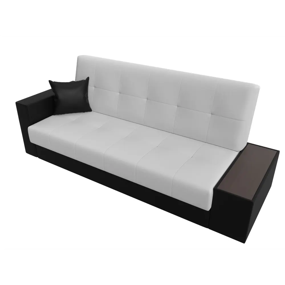 Фото 5 Диван Лига Диванов 020 118540 223x90x83 см искусственная кожа цвет белый/черный Фото 5 Диван Лига Диванов 020 118540 223x90x83 см искусственная кожа цвет белый/черный