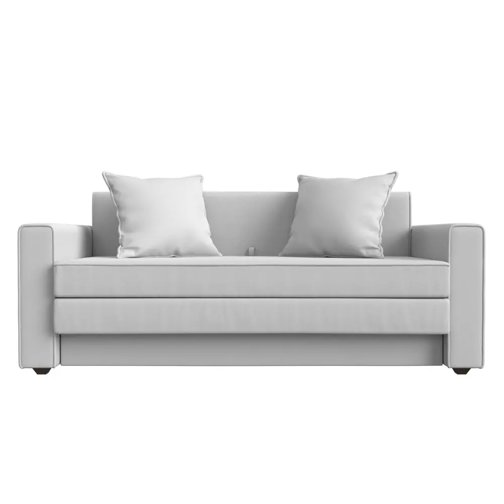 Фото 2 Диван Лига Диванов 117574 158x78x90 см искусственная кожа цвет белый Фото 2 Диван Лига Диванов 117574 158x78x90 см искусственная кожа цвет белый