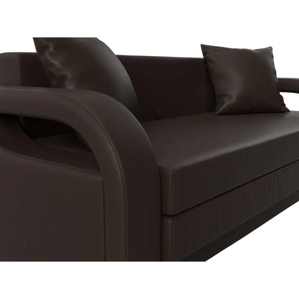 Фото 4 Диван Лига Диванов 014 117442 164x78x90 см искусственная кожа цвет коричневый Фото 4 Диван Лига Диванов 014 117442 164x78x90 см искусственная кожа цвет коричневый