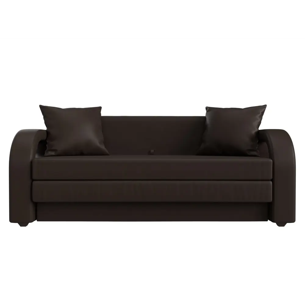 Фото 2 Диван Лига Диванов 014 117442 164x78x90 см искусственная кожа цвет коричневый Фото 2 Диван Лига Диванов 014 117442 164x78x90 см искусственная кожа цвет коричневый