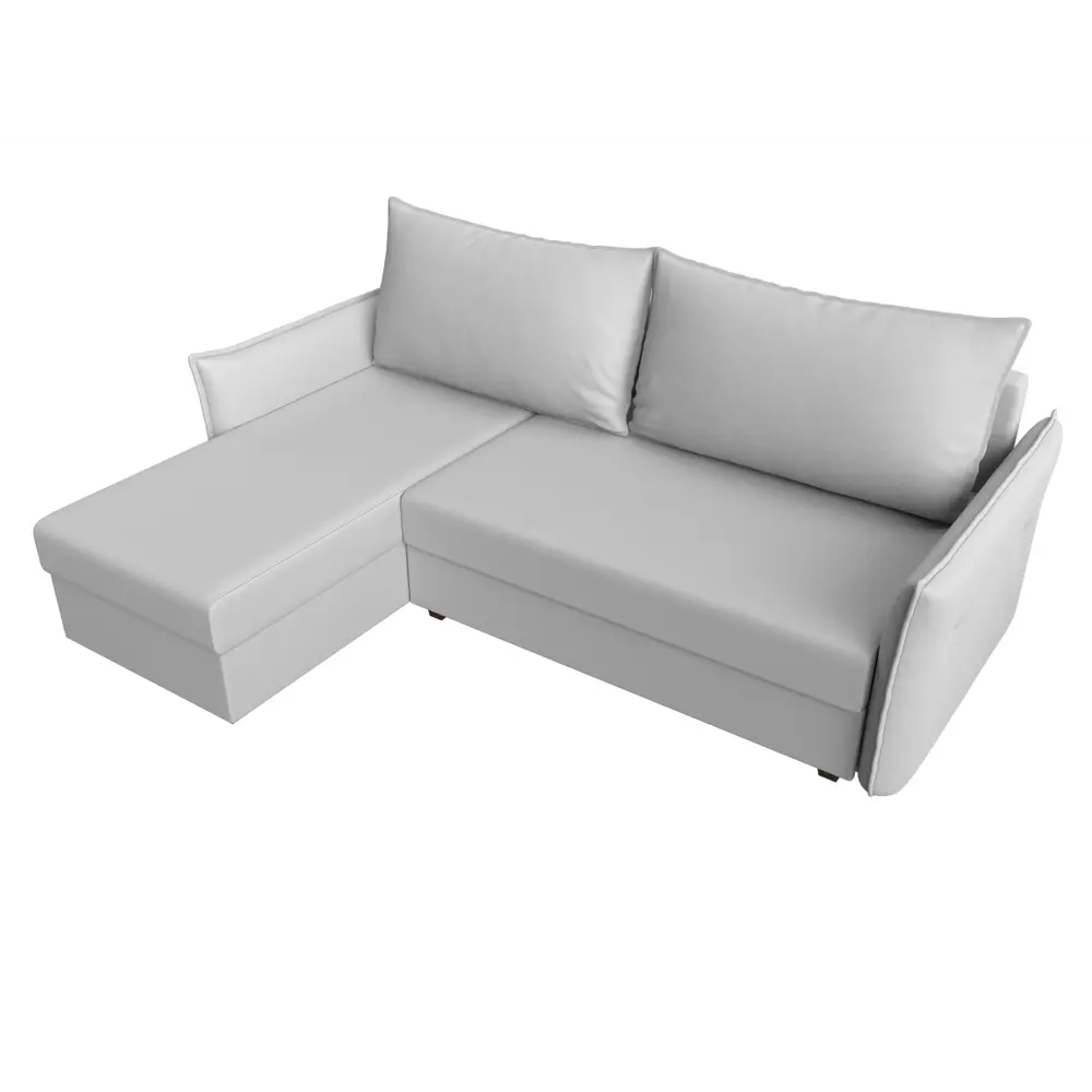 Фото 5 Диван Лига Диванов 118450L 226x85x140 см искусственная кожа цвет белый Фото 5 Диван Лига Диванов 118450L 226x85x140 см искусственная кожа цвет белый