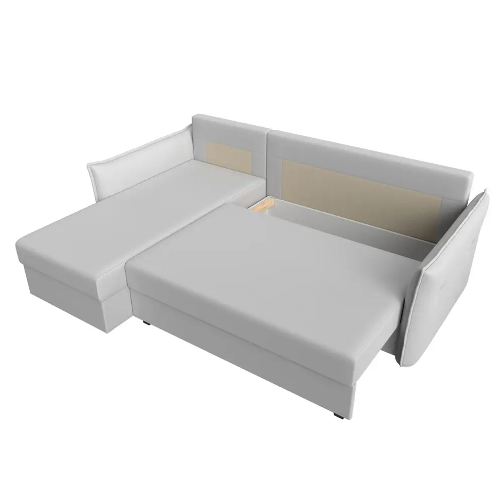 Фото 7 Диван Лига Диванов 118450L 226x85x140 см искусственная кожа цвет белый Фото 7 Диван Лига Диванов 118450L 226x85x140 см искусственная кожа цвет белый