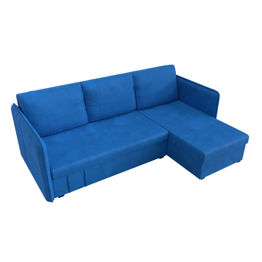 Фото 5 Диван Лига Диванов Слим 119971 213x85x140 см велюр цвет голубой Фото 5 Диван Лига Диванов Слим 119971 213x85x140 см велюр цвет голубой