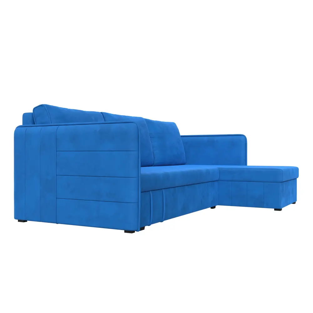 Фото 6 Диван Лига Диванов Слим 119971 213x85x140 см велюр цвет голубой Фото 6 Диван Лига Диванов Слим 119971 213x85x140 см велюр цвет голубой