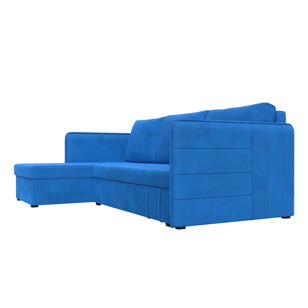 Фото 6 Диван Лига Диванов Слим 119971L 213x85x140 см велюр цвет голубой Фото 6 Диван Лига Диванов Слим 119971L 213x85x140 см велюр цвет голубой