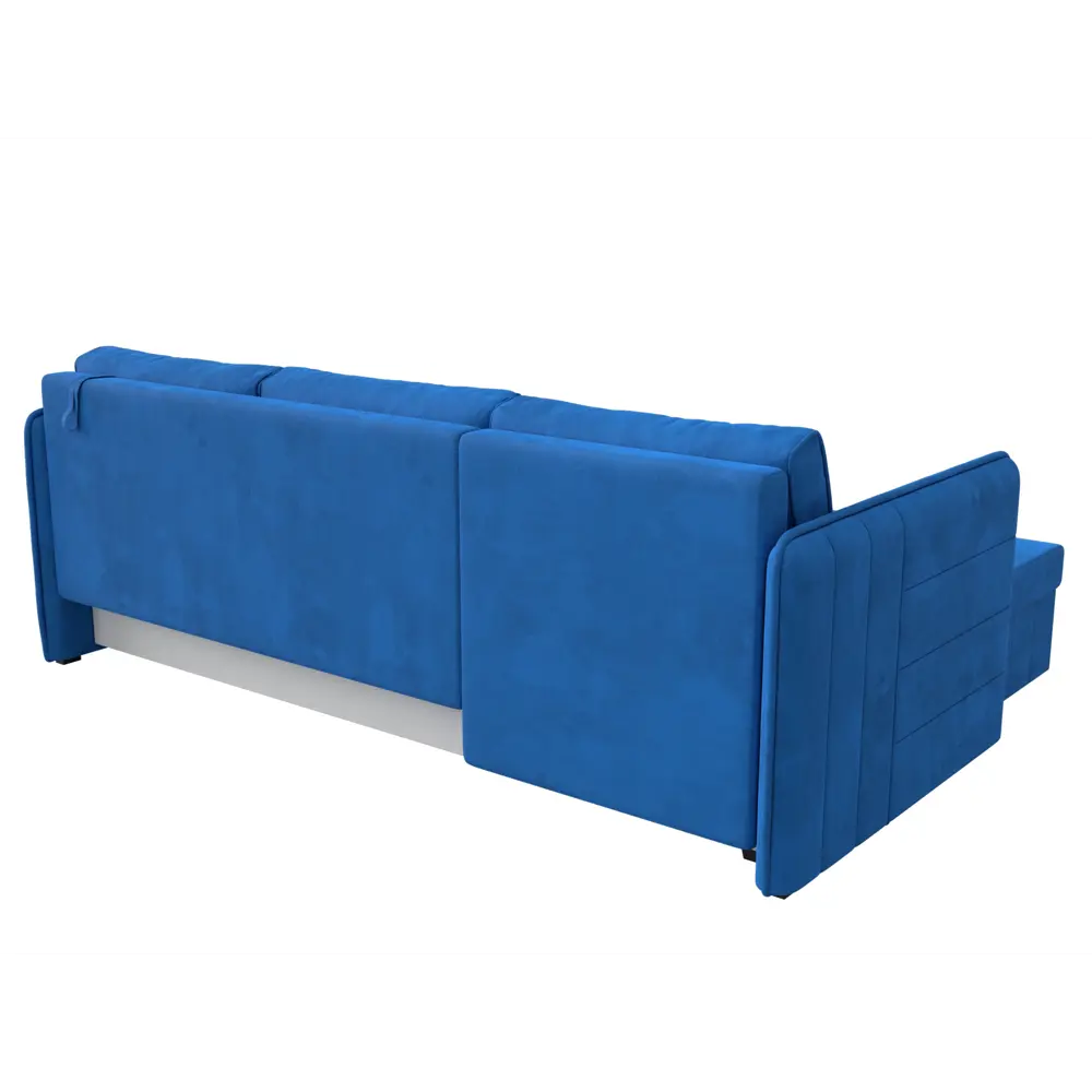 Фото 5 Диван Лига Диванов Слим 119971L 213x85x140 см велюр цвет голубой Фото 5 Диван Лига Диванов Слим 119971L 213x85x140 см велюр цвет голубой