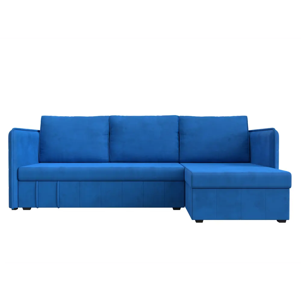 Фото 8 Диван Лига Диванов Слим 119971 213x85x140 см велюр цвет голубой Фото 8 Диван Лига Диванов Слим 119971 213x85x140 см велюр цвет голубой