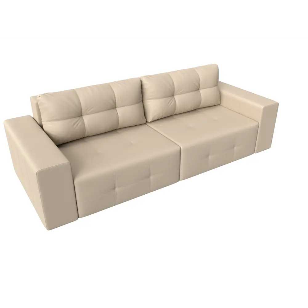 Фото 6 Раскладной диван Лига Диванов 120008 256x95x111 см искусственная кожа цвет бежевый Фото 6 Раскладной диван Лига Диванов 120008 256x95x111 см искусственная кожа цвет бежевый