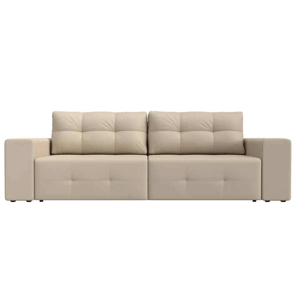 Фото 2 Раскладной диван Лига Диванов 120008 256x95x111 см искусственная кожа цвет бежевый Фото 2 Раскладной диван Лига Диванов 120008 256x95x111 см искусственная кожа цвет бежевый