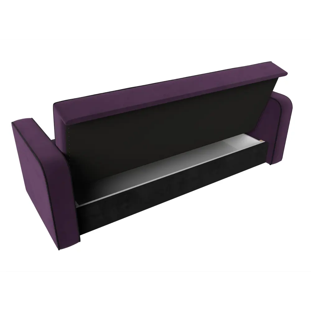 Фото 8 Раскладной диван Лига Диванов Тур 120491 211x82x86 см велюр цвет фиолетовый Фото 8 Раскладной диван Лига Диванов Тур 120491 211x82x86 см велюр цвет фиолетовый