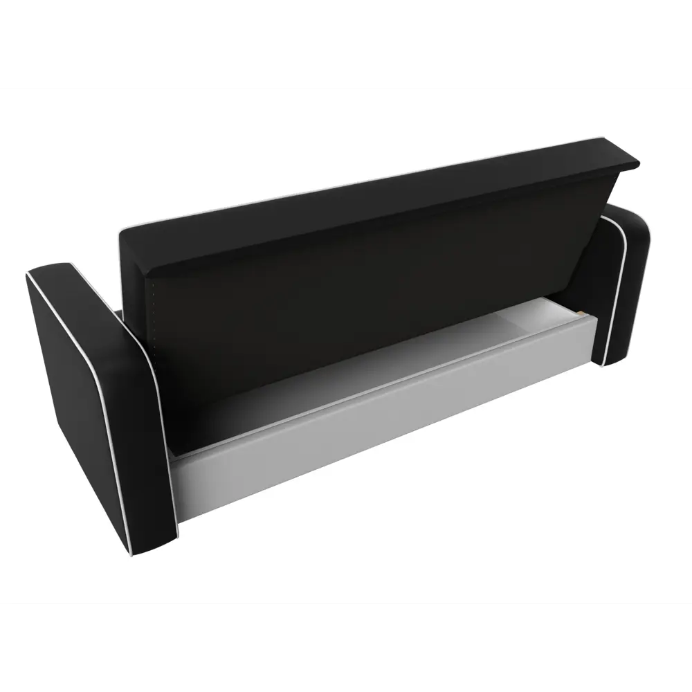 Фото 8 Раскладной диван Лига Диванов Тур 120509 211x82x86 см искусственная кожа цвет черный Фото 8 Раскладной диван Лига Диванов Тур 120509 211x82x86 см искусственная кожа цвет черный