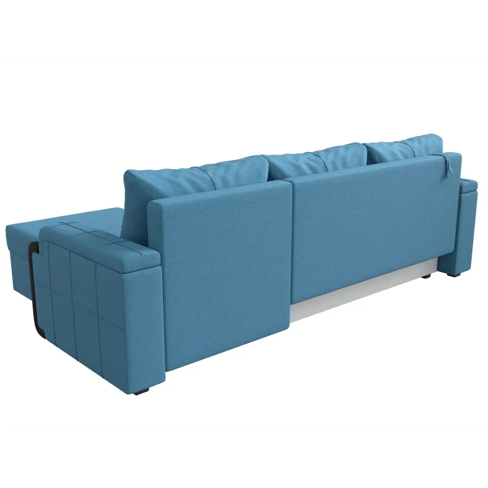 Фото 5 Диван Лига Диванов Николь Лайт 121544 231x90x141 см рогожка цвет амур голубой/черный Фото 5 Диван Лига Диванов Николь Лайт 121544 231x90x141 см рогожка цвет амур голубой/черный