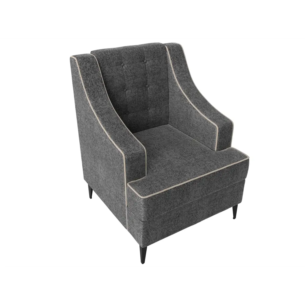 Фото 5 Кресло Лига Диванов Марк 111888 93x103x82 см рогожка цвет серый/бежевый Фото 5 Кресло Лига Диванов Марк 111888 93x103x82 см рогожка цвет серый/бежевый