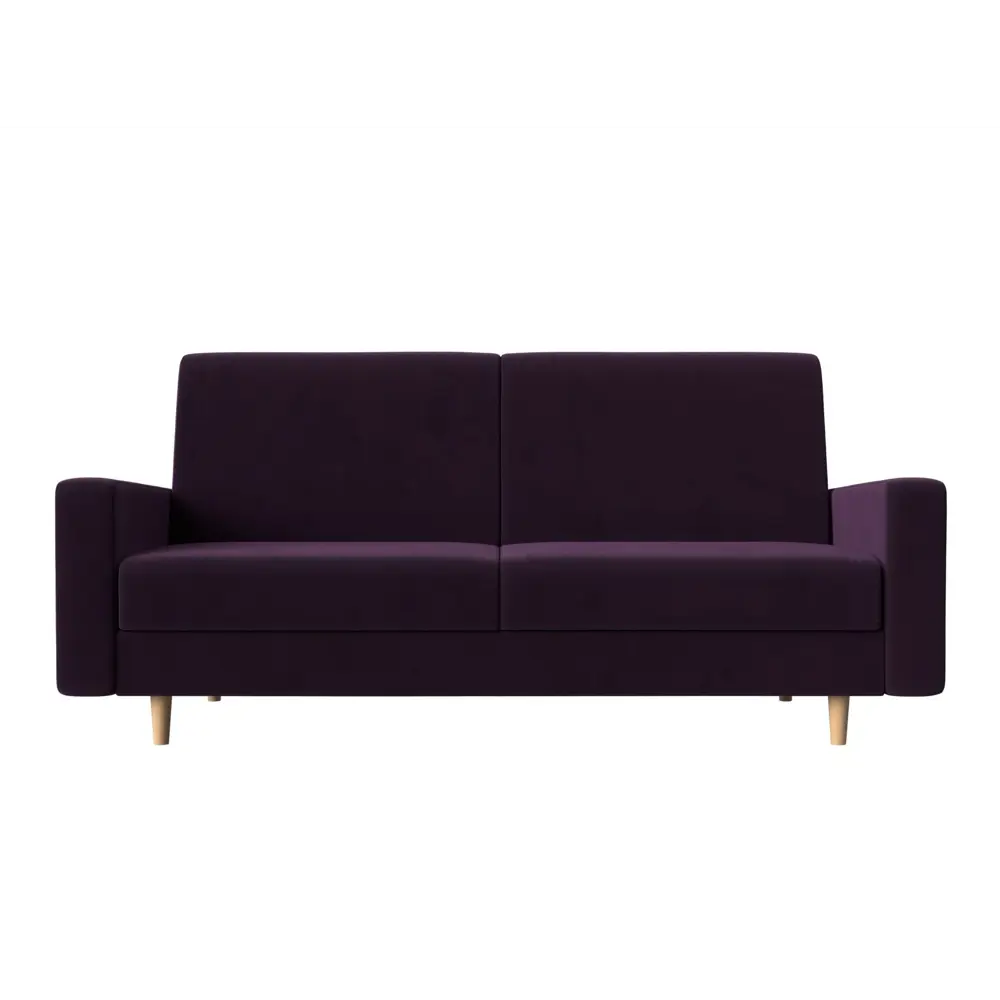 Фото 2 Диван прямой Лига Диванов Бонн 222x95x88 см велюр цвет фиолетовый Фото 2 Диван прямой Лига Диванов Бонн 222x95x88 см велюр цвет фиолетовый