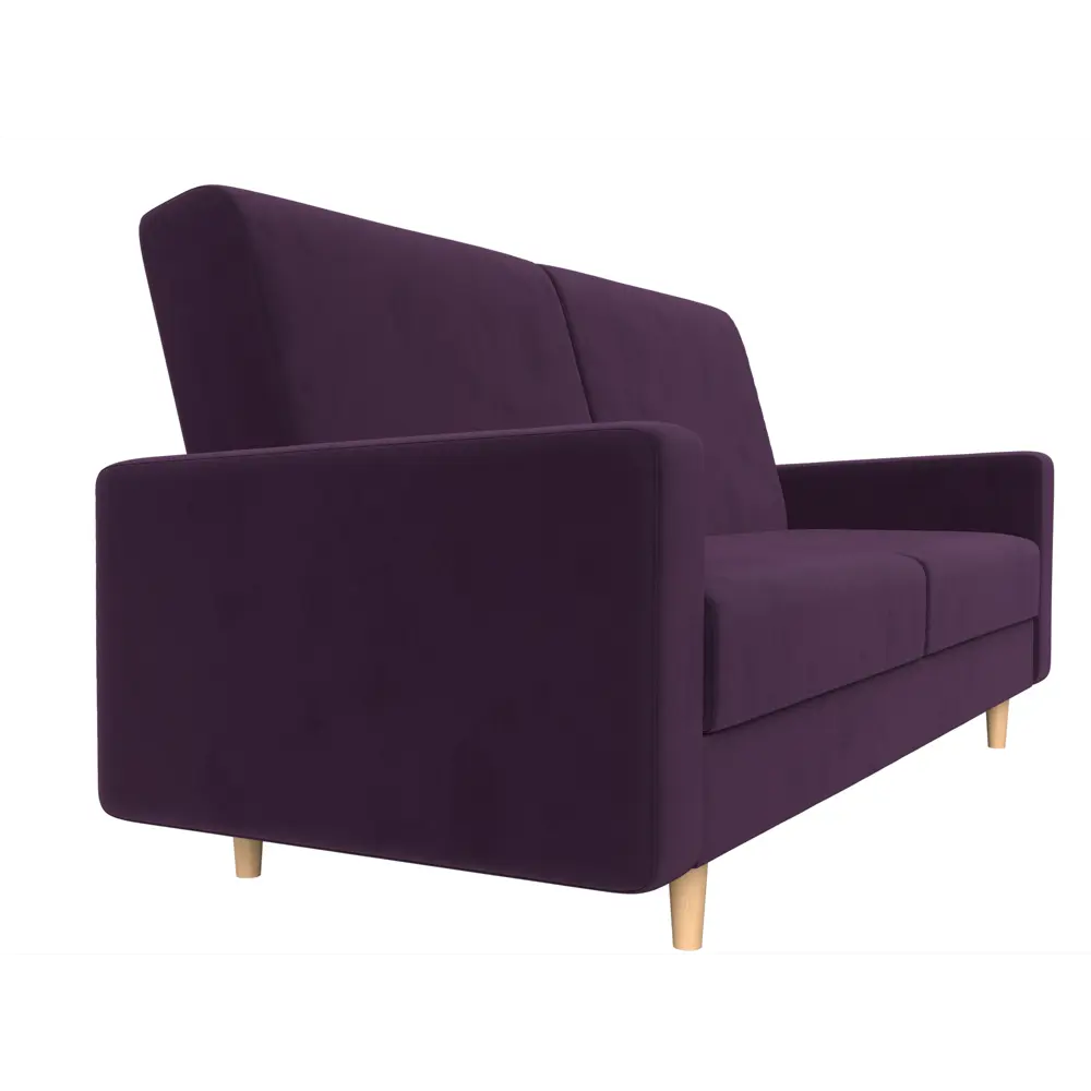 Фото 3 Диван прямой Лига Диванов Бонн 222x95x88 см велюр цвет фиолетовый Фото 3 Диван прямой Лига Диванов Бонн 222x95x88 см велюр цвет фиолетовый