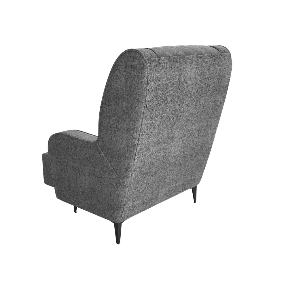 Фото 6 Кресло Лига Диванов Неаполь 111971 75x101x79 см рогожка цвет серый