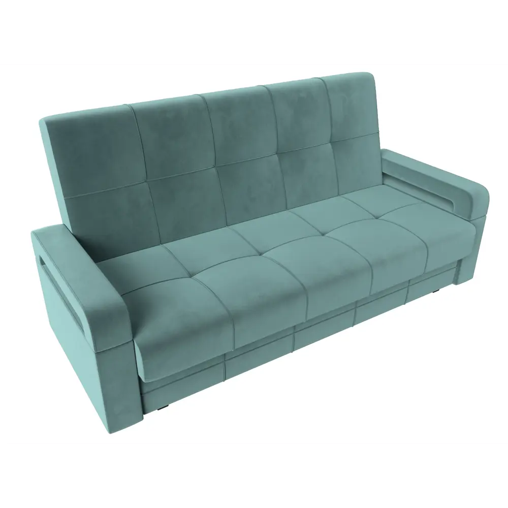 Фото 5 Диван Лига Диванов Гермес 219x99x100 см велюр цвет бирюзовый Фото 5 Диван Лига Диванов Гермес 219x99x100 см велюр цвет бирюзовый